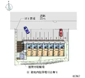 ★手数料０円★札幌市南区中ノ沢７丁目　月極駐車場（LP）